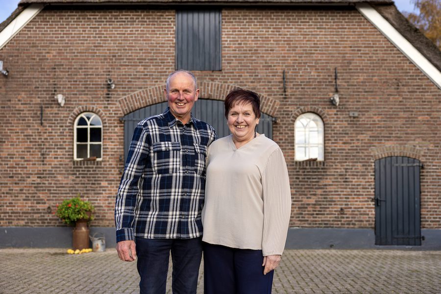 Boer Frans en boerin Truus